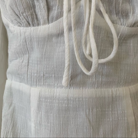 Princess Polly Alena White Long Sleeve Mini Dress - Picture 7 of 14